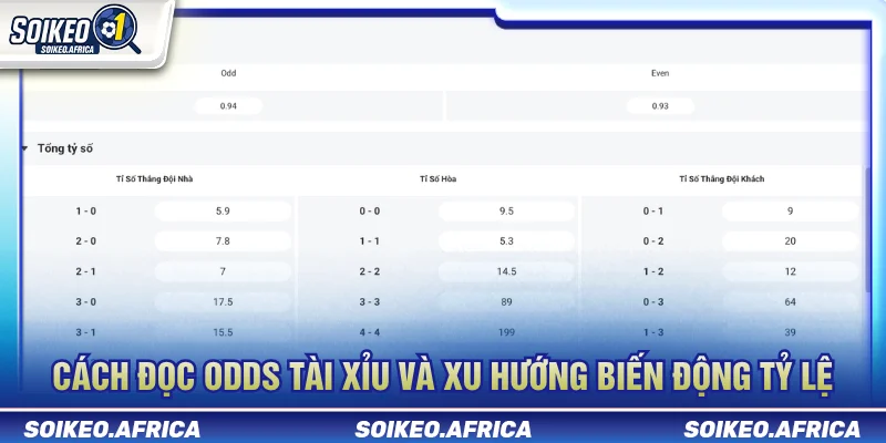 Cách Đọc Kèo Tài Xỉu Bóng Đá: Mốc 2.25, 2.5 & 2.75 Cách đọc kèo tài xỉu bóng đá qua tình huống và biến động thực tế