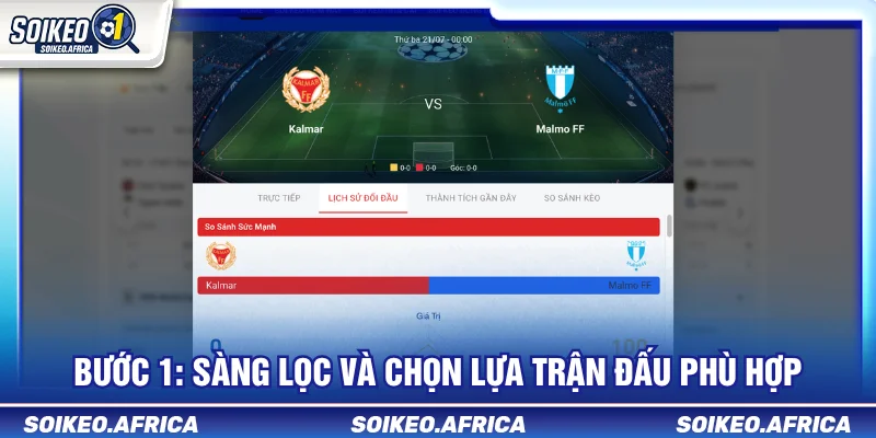 Quy Trình Soi Kèo Trước Trận Theo 8 Bước Dữ Liệu Quy trình soi kèo trước trận bắt đầu từ bước sàng lọc